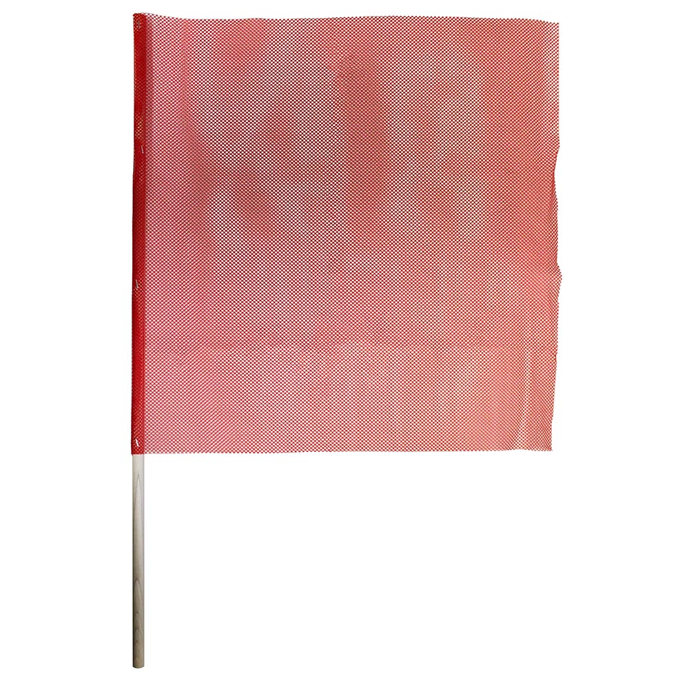 24" x 24" Mesh Flag with 3' Pole
