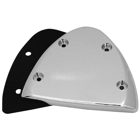 Peterbilt stainless steel headlight blinker cover for semi trucks