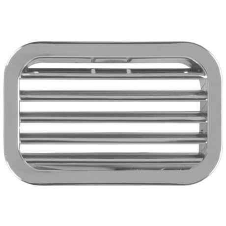 Kenworth chrome passenger side defrost insert 06+, close-up