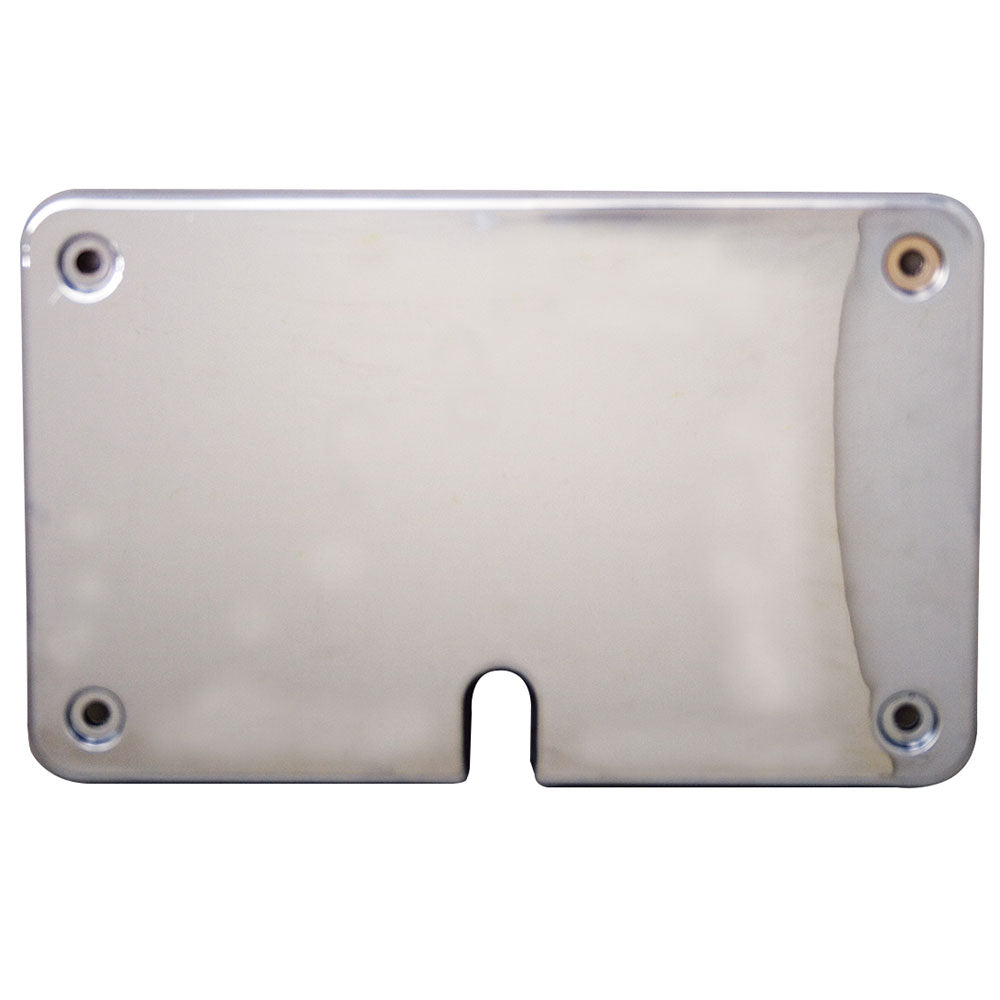 Peterbilt Chrome CB Mounting Plate 2006 and Newer