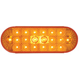 6" 20 LED Oval Spyder Stop, Tail, Turn Light