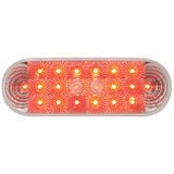 6" 20 LED Oval Spyder Stop, Tail, Turn Light
