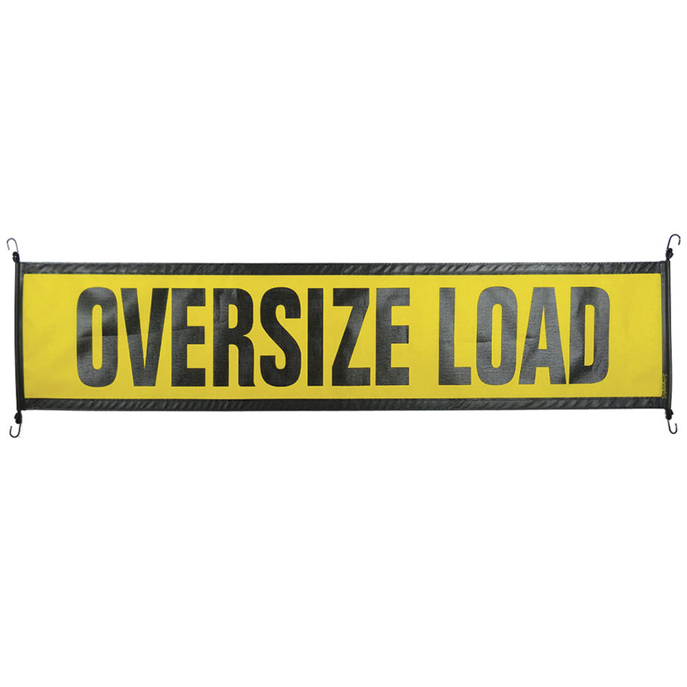 14" x 60" Mesh Escort Vehicle Oversize Load Sign