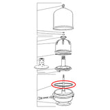 Spinner II 25 Seal-Base to Cover O-Ring