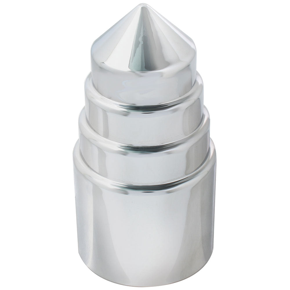 33mm Chrome Plastic Tower Nut Cover - Thread On