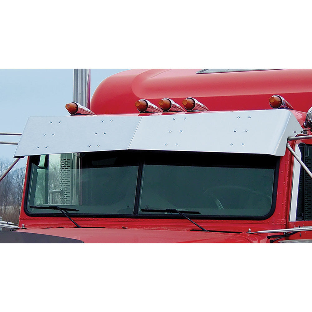 1995-2007 Freightliner Classic Flat Top 13-1/2"Monster Drop Visor