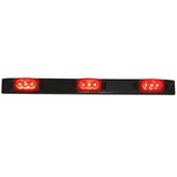 Black Light Bar with Red Spyder LED Lights