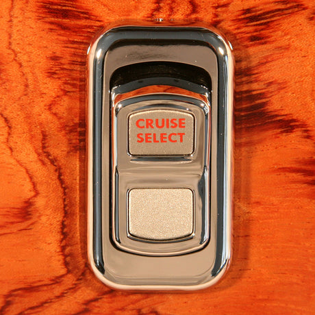 Chrome rocker switch actuator buttons with LED for Peterbilt, another angle