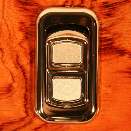 Electric rocker switch blank with rockwood logo