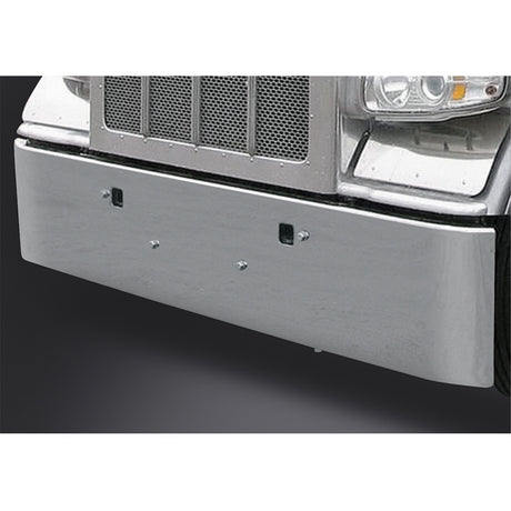 Peterbilt 389 18" Texas square chrome bumper for semi trucks
