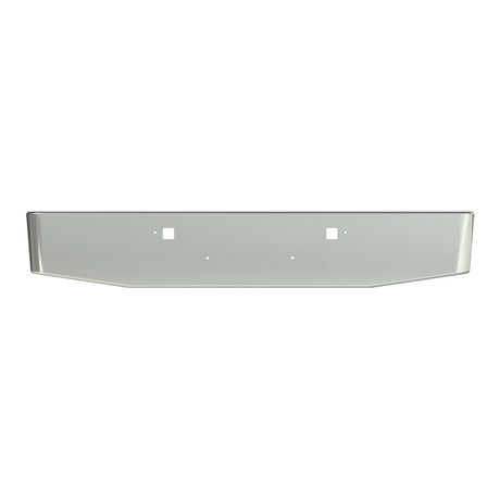 Peterbilt 16" tapered chrome bumper, closer view