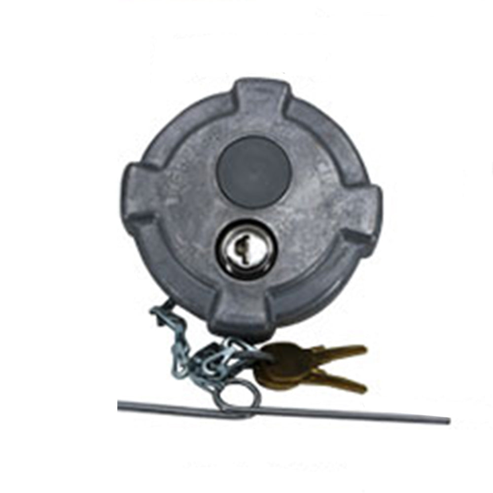 3" Volvo, Mack, International Vented Aluminum Locking Fuel Cap