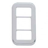 3 Hole Diamond Freightliner Rocker Switch Cover