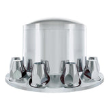 Rear Chrome Axle Cover with 33mm Nut Covers