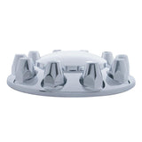 Front Chrome Axle Cover with 33mm Nut Covers