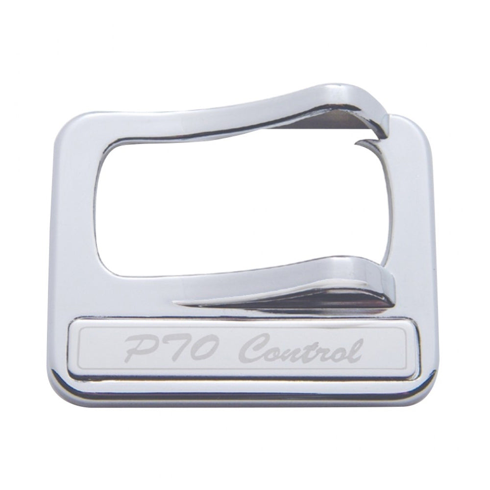 Peterbilt Rocker Switch Cover with Stainless Steel Plaque