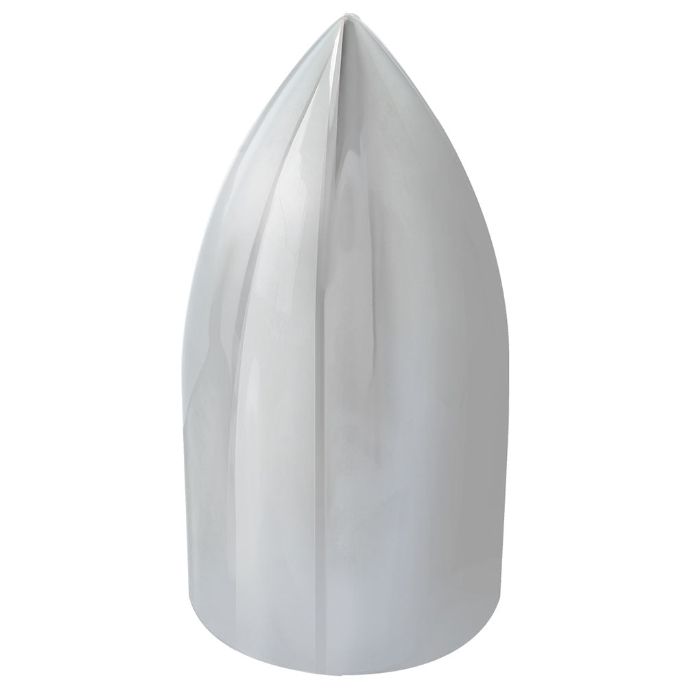 1-1/2" Chrome Plastic WarHead Nut Cover - Push On