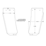 Peterbilt 389 Narrow Cowl Extensions