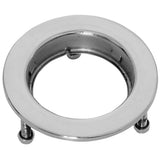 Stainless 2" Round Invisible Stud Flange Mount Rim