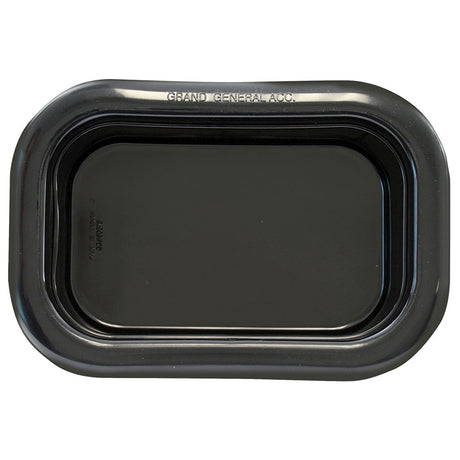 Rectangular closed back grommet, close-up