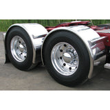 95" Stainless Steel Rollin' Lo Single Axle Fenders