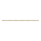 79-1/2" Stainless Steel Bumper LED Light Bar with Chrome Lens