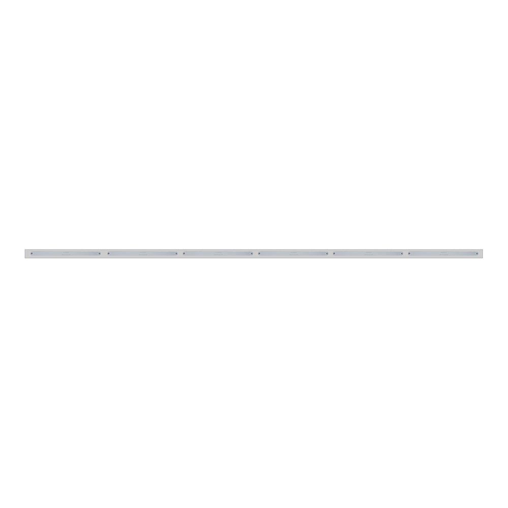 79-1/2" Stainless Steel Bumper LED Light Bar with Chrome Lens