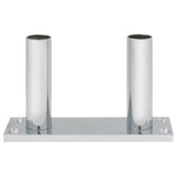 4" Chrome Floor Mount Train Horn Stand