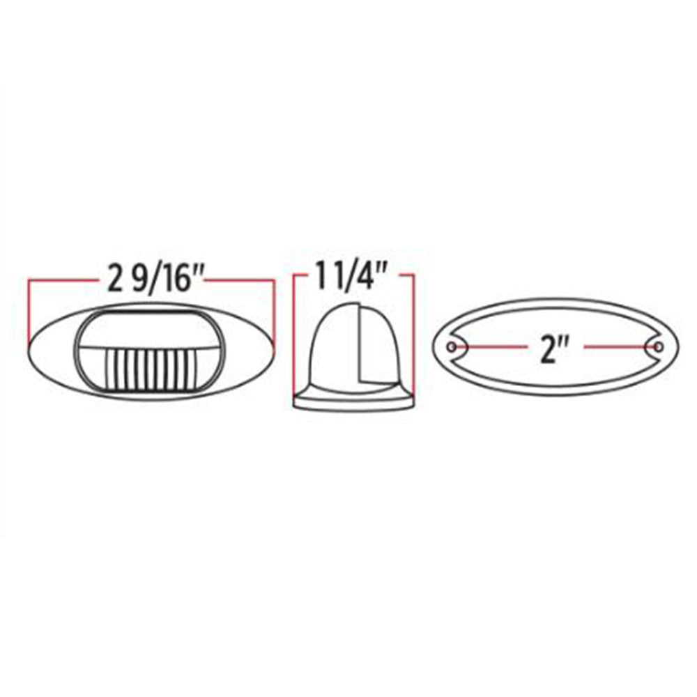 White LED Step Light