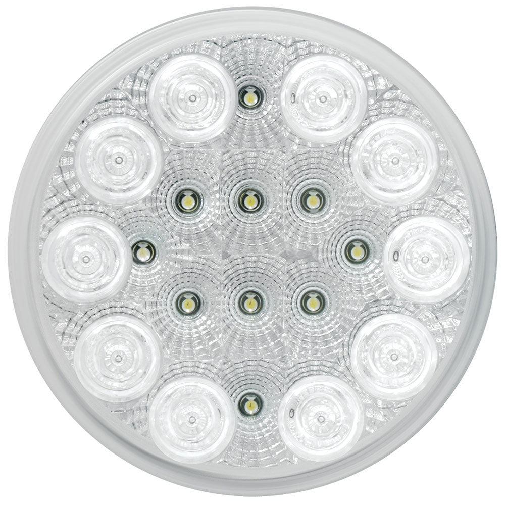 4" White 20 LED Spyder Back Up Light