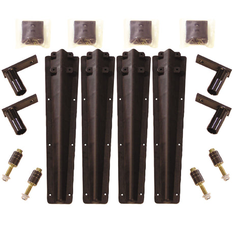 Poly Tt twin single axle fender bracket kit