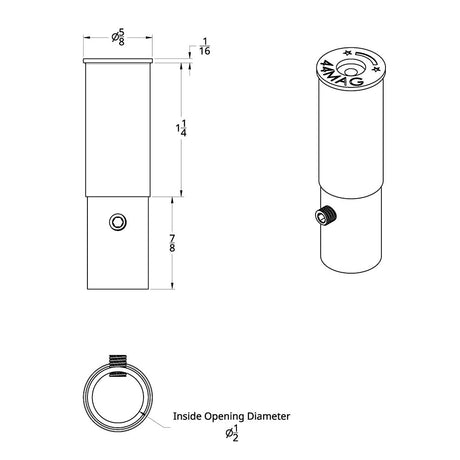 Kenworth bullet toggle switch extensions, close-up