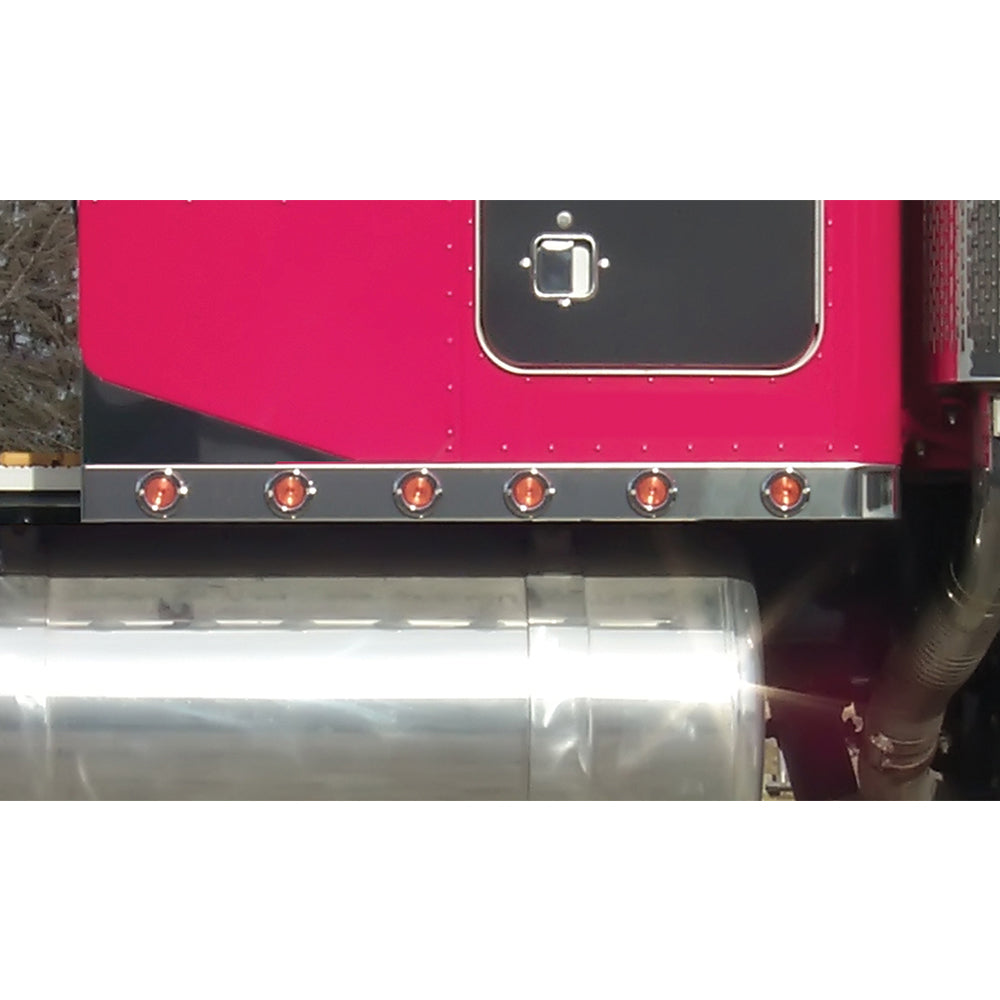 Peterbilt 36" Sleeper Panels with Twelve 2" Lights