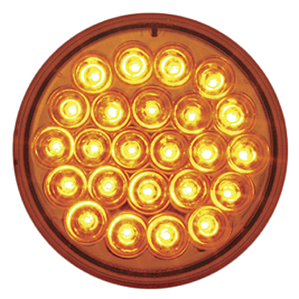 4" 24 LED Pearl Strobe Light