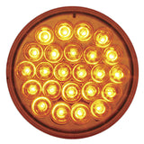 4" 24 LED Pearl Strobe Light