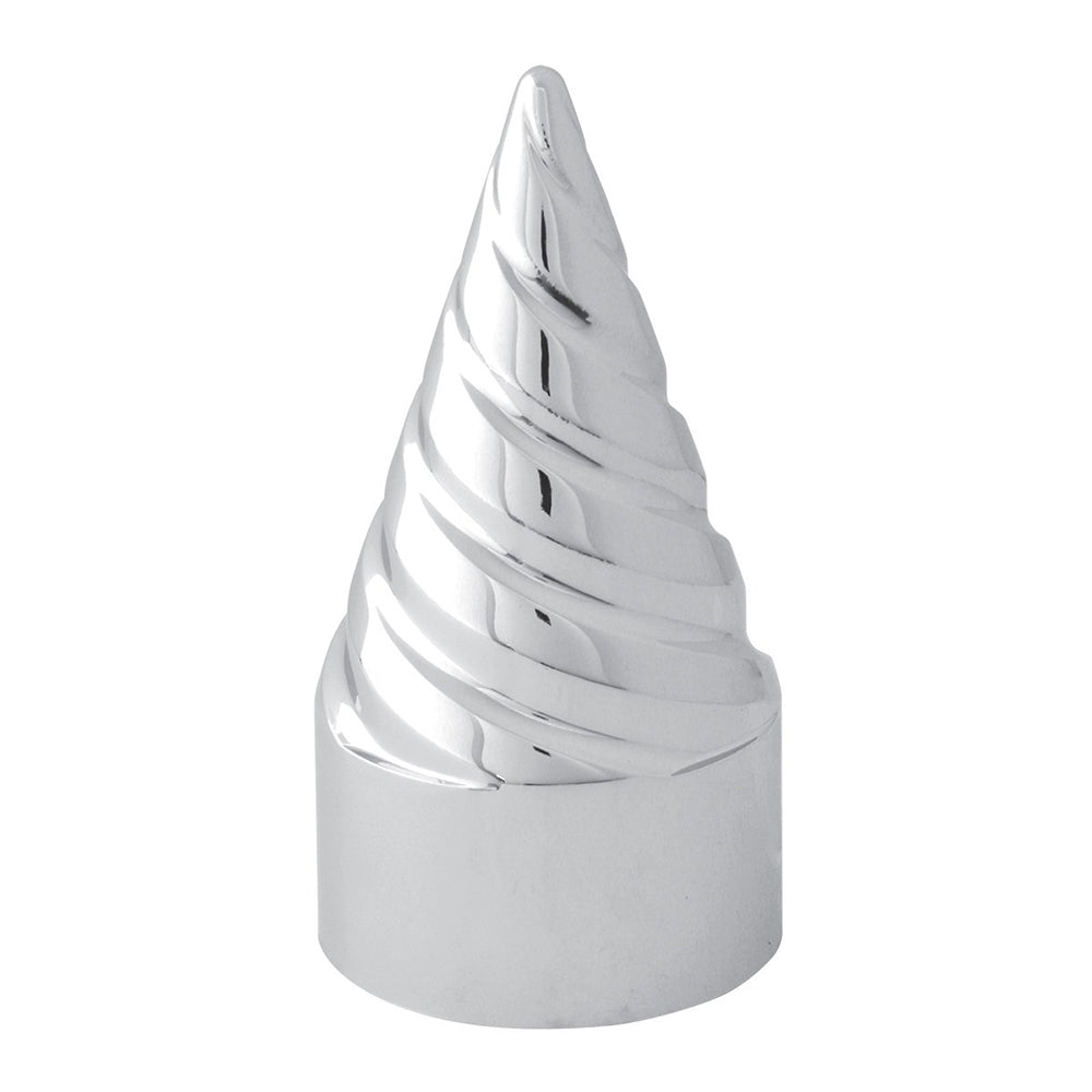 33mm Chrome L/H Twister Nut Cover - Push On