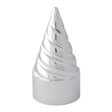 33mm Chrome L/h twister nut cover - push on