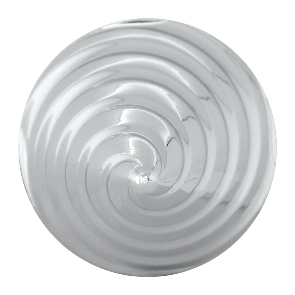 33mm Chrome L/H Twister Nut Cover - Push On