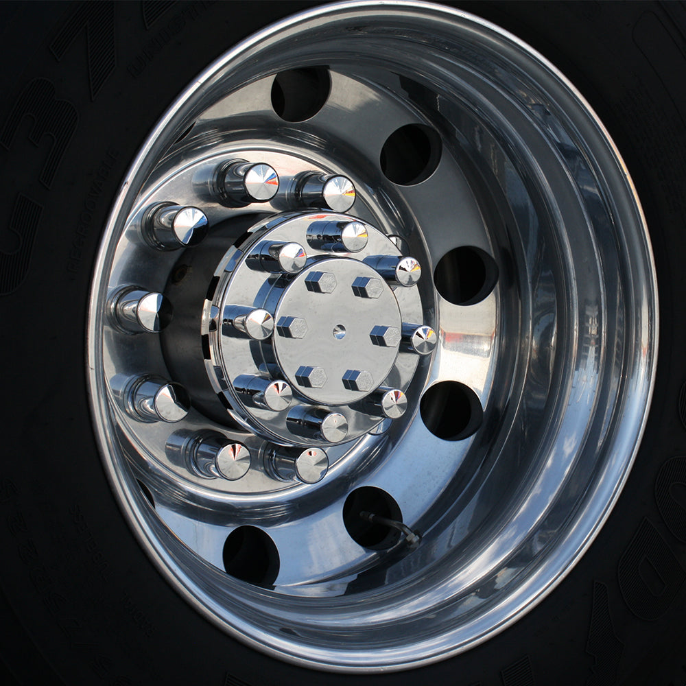 Rear Axle Cover with Top Hat Nut Covers