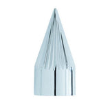 33mm Chrome Plastic Razor Nut Cover - Thread On