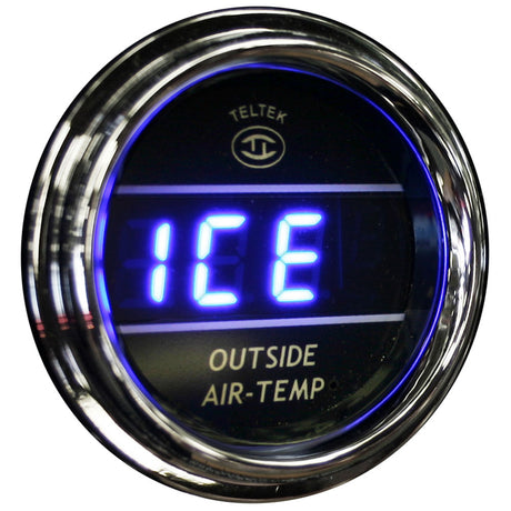 Outside air temperature gauge, closer view