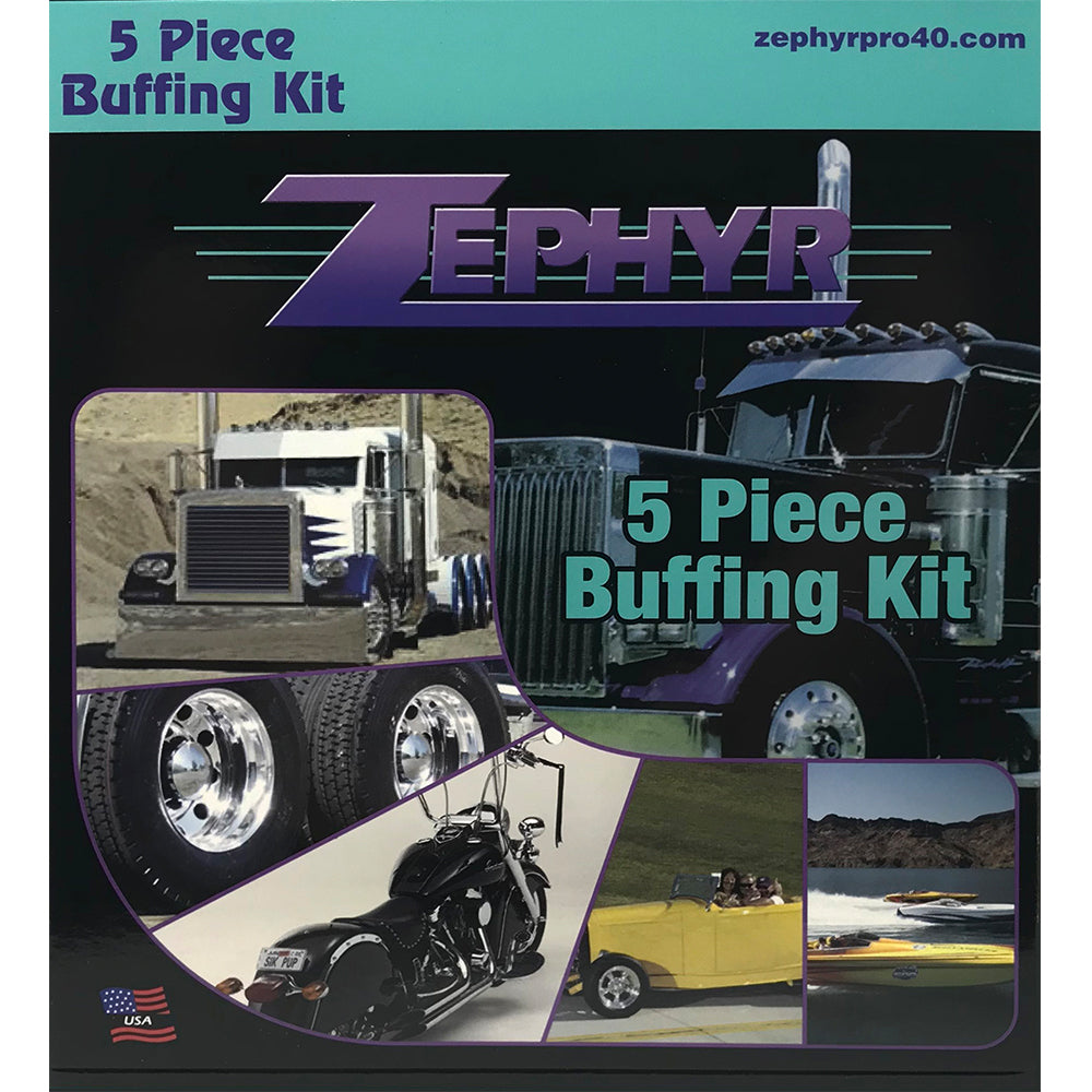 Zephyr 5-Piece Polishing Kit
