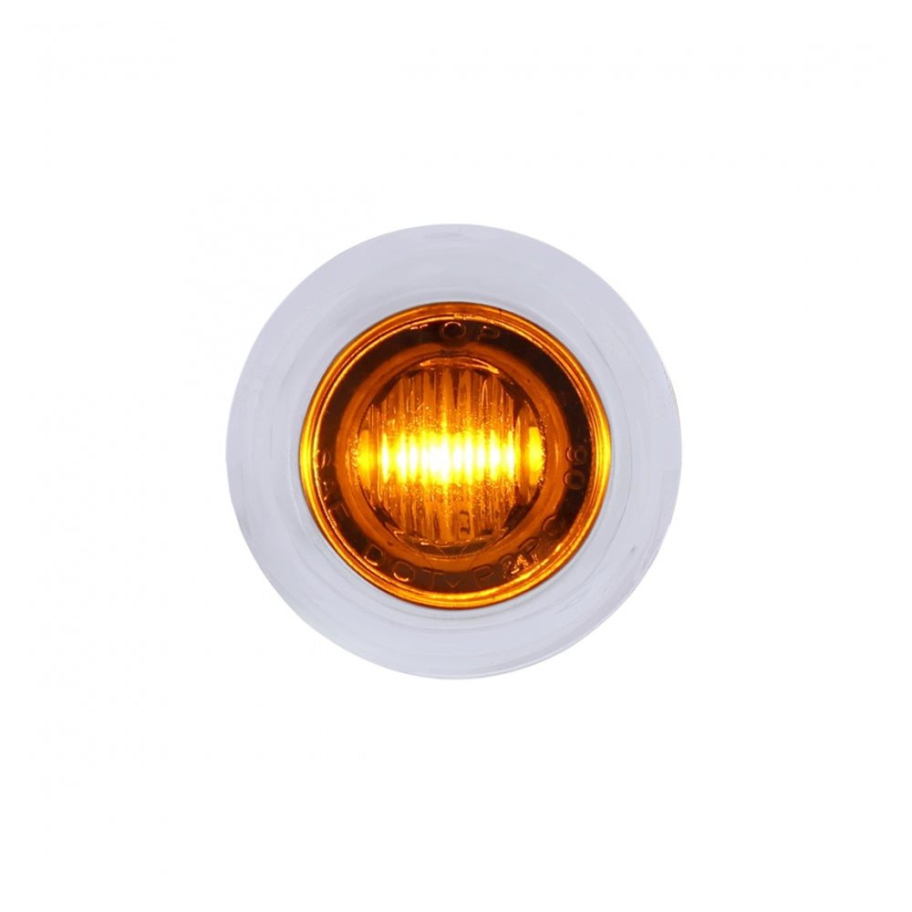 1 1/8"D Dual Function Mini LED Light with Bezel
