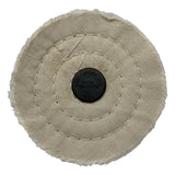 Zephyr 4" White Buffing Wheel with Shank