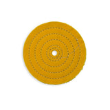 Zephyr 8" Yellow Cotton 60-Ply MT Buffing Wheel