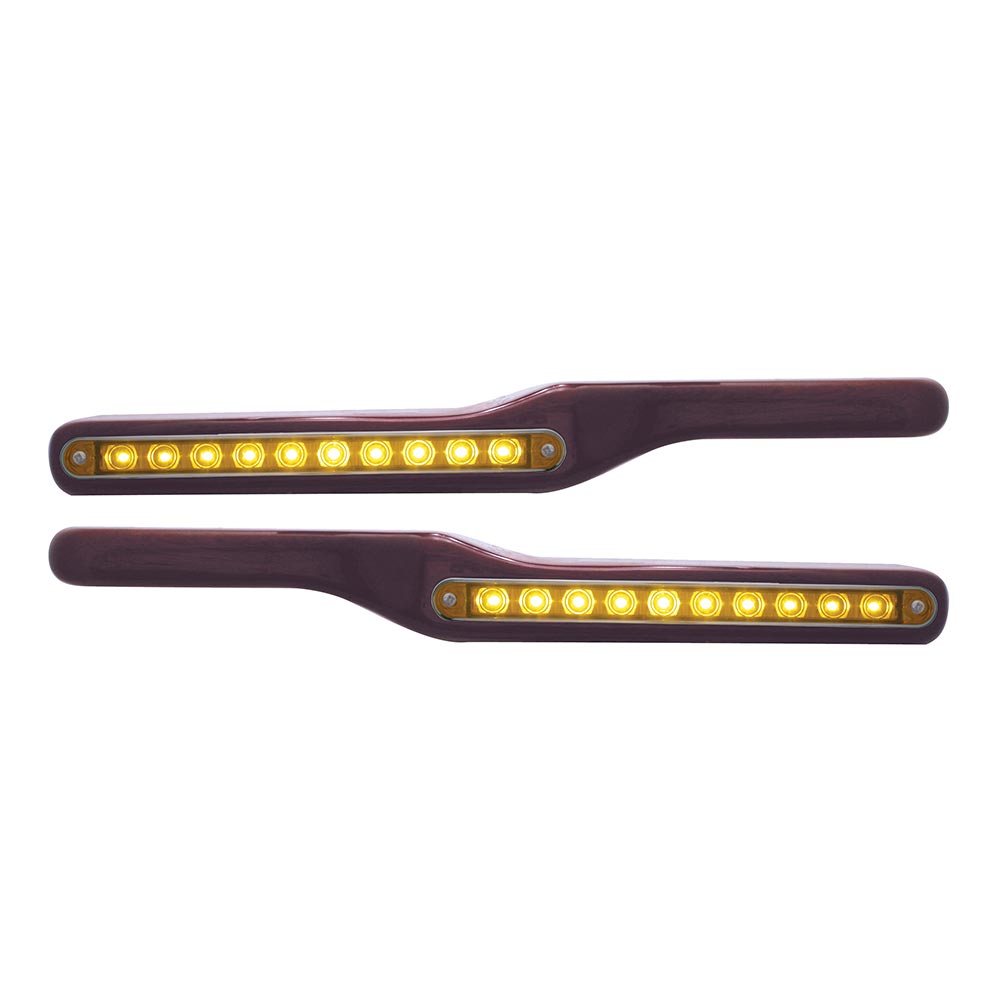 Peterbilt Armrests with LED Light 2001 and Older