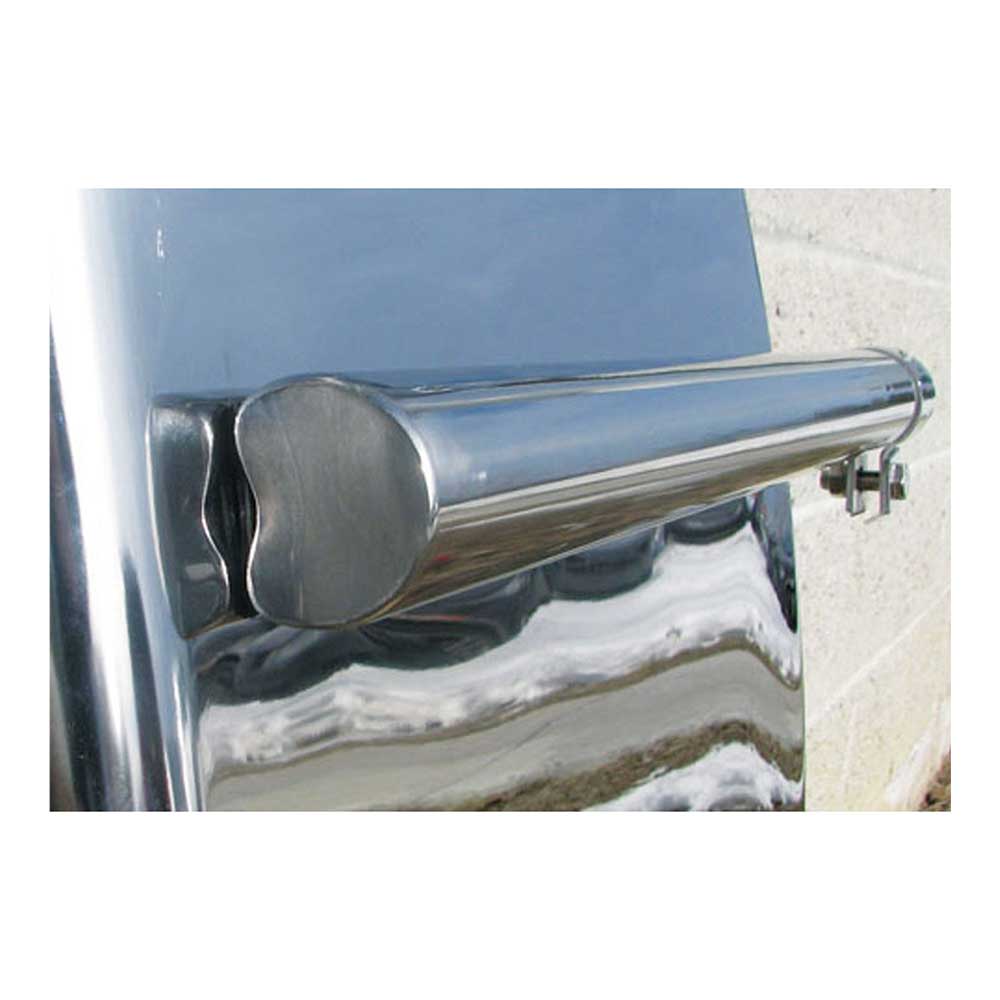24" 18 Gauge SS Quarter Fenders with Tube Mount