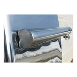 24" 18 Gauge SS Quarter Fenders with Tube Mount