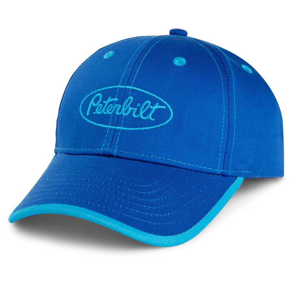 Royal Blue Youth Peterbilt Hat
