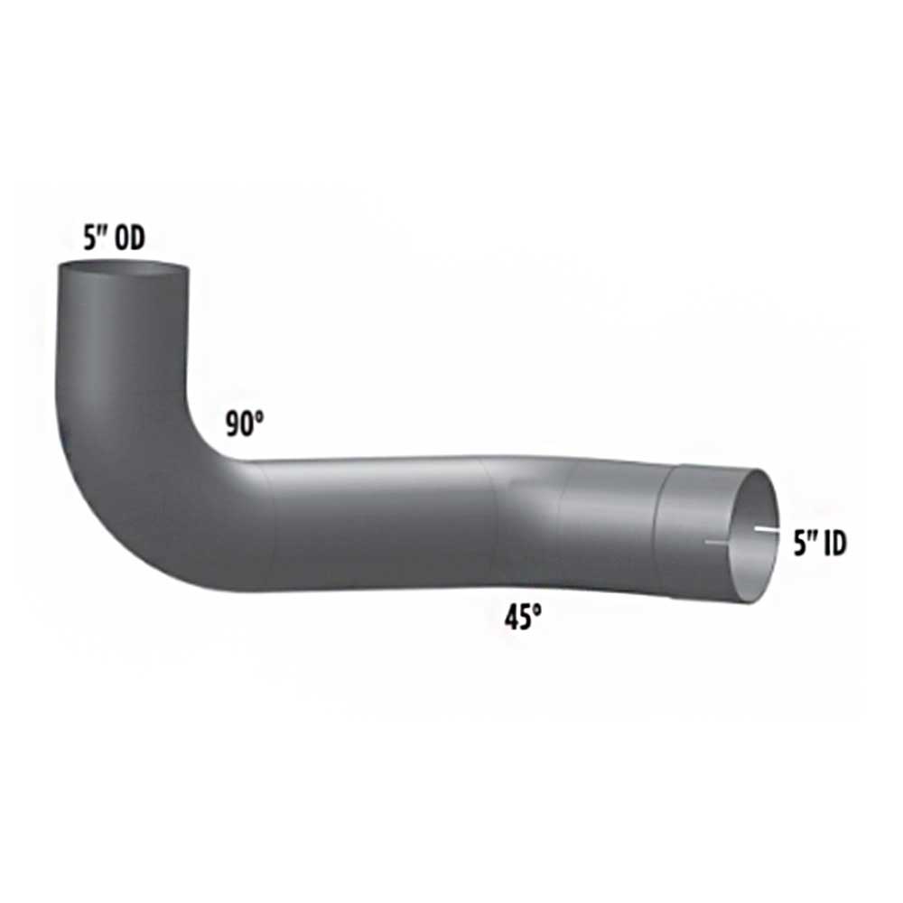 Kenworth Replacement Double Bend Right Elbow
